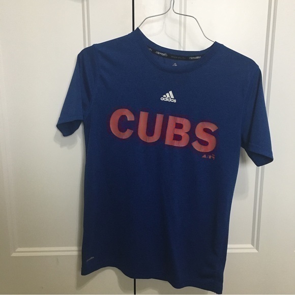 Adidas Chicago Cubs boys size medium T-shirt - Picture 1 of 7